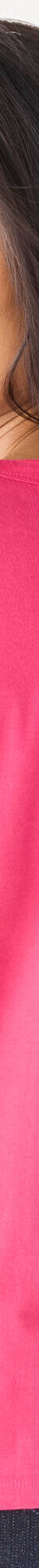 T-shirt uni brodé coeur manches courtes (rose) T-shirt uni brodé coeur manches courtes (rose)